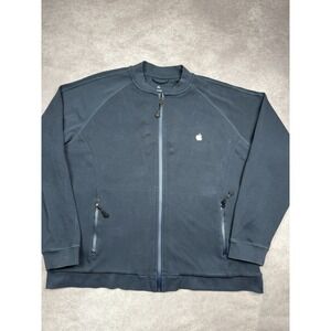 Apple Jacket Mens XL Full Zip Employee Uniform Tech Wear Pocket D Rings Workwear